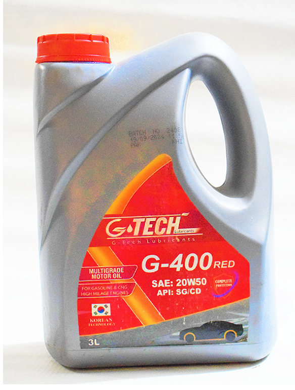 G400SG/CD 20W50 Red